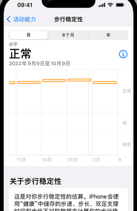 双流iPhone手机维修如何在iPhone开启'步行稳定性通知'