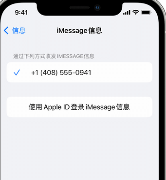 双流apple维修iPhone上无法正常发送iMessage信息