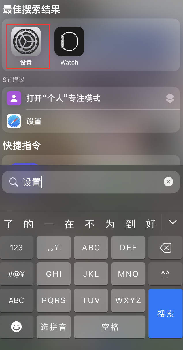 双流苹果手机维修分享：iPhone 找不到“设置”或“App Store”怎么办？ 