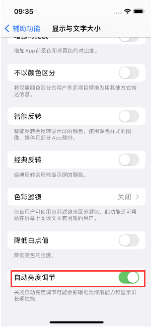 双流苹果15维修店分享iPhone 15 Pro系列屏幕亮度 