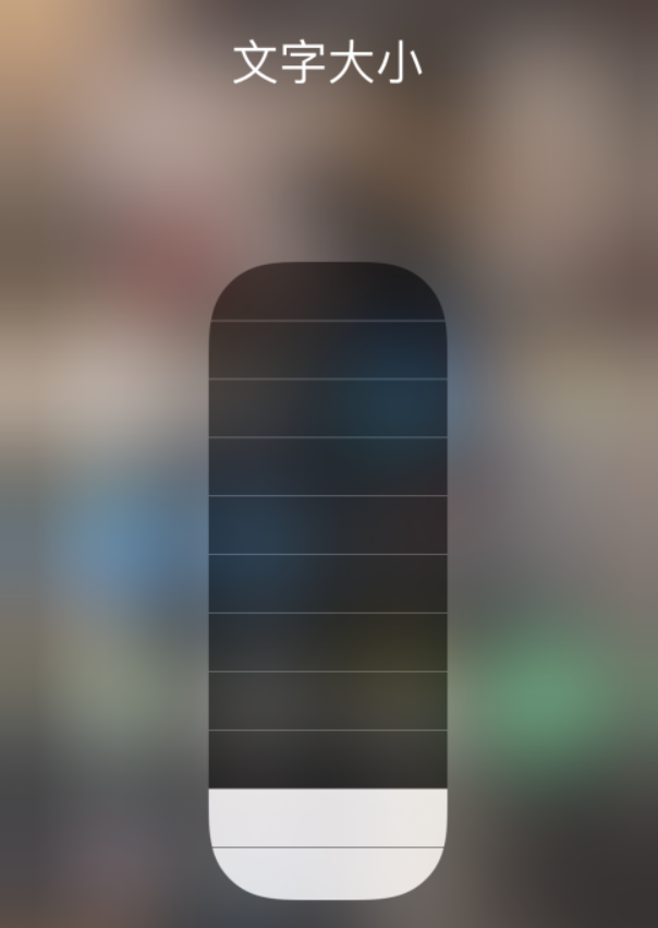 双流苹果手机维修分享小技巧：在 iPhone 控制中心快速调节字体大小 